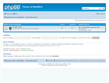 Tablet Screenshot of forum.roseliere.ch